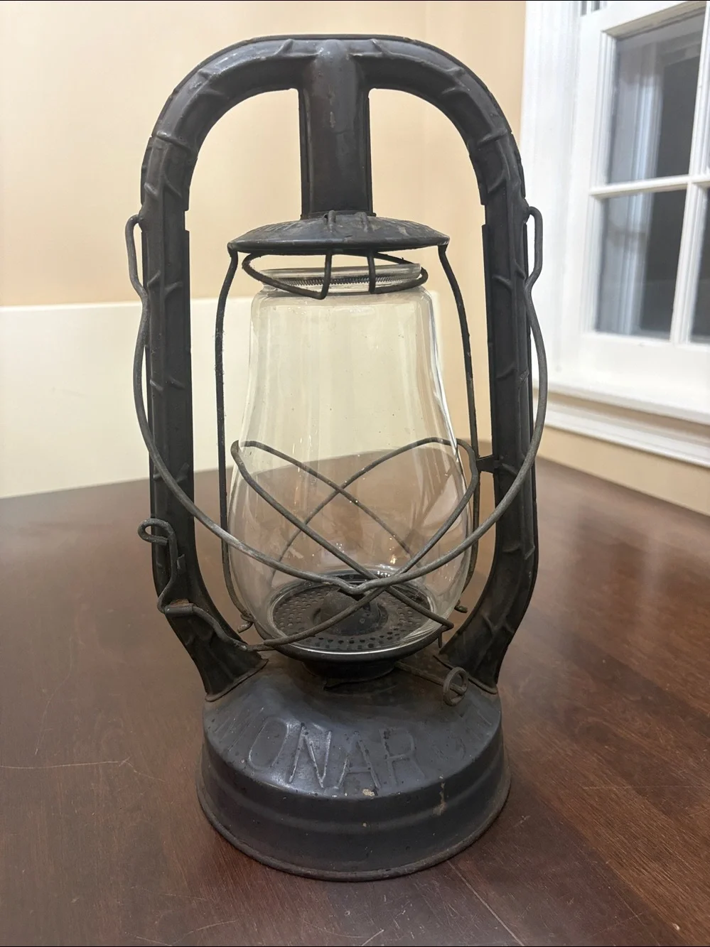 Antique Vintage Dietz NY Monarch USA Kerosene Oil Lantern Rustic